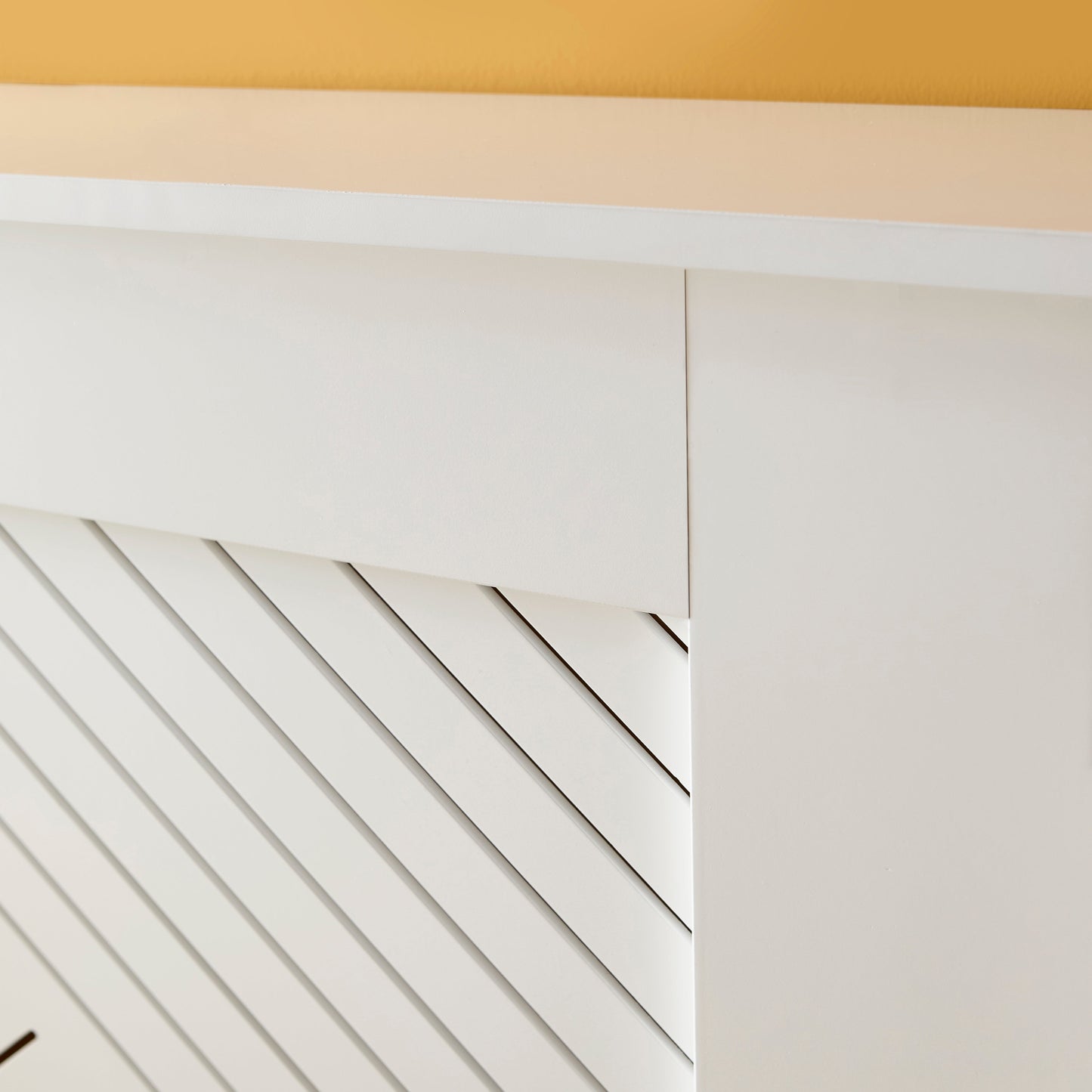 Jack Large Radiator Cover - White - Laura James