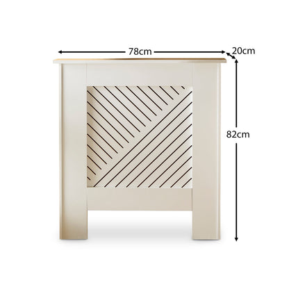Jack Small Radiator Cover - White