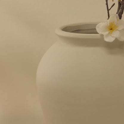 Kalera 23cm Terracotta Vase - Olive - :aura James