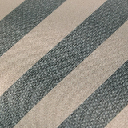 Brea Armchair -  Blue Stripe with Whitewash Legs - Laura James