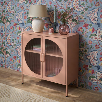 Conan 2 Door Sideboard - Blush Pink - Laura James