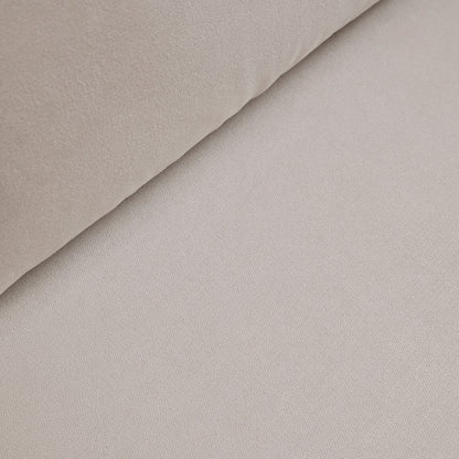 Gillian 3 Seater Large Corner Sofa - Ivory with Whitewash Legs - Laura James 