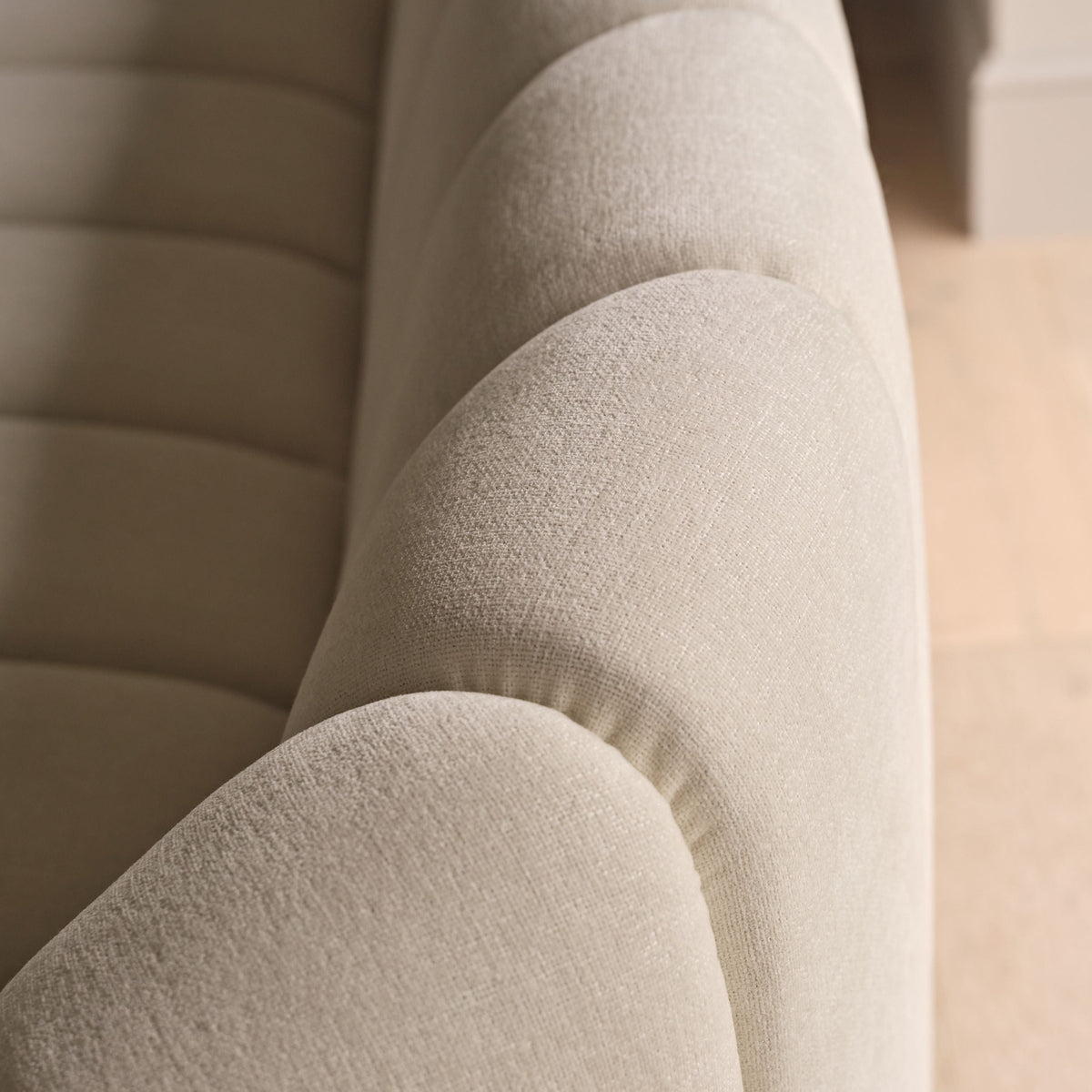 Dune 2 Seater Sofa - Oyster White - Laura James 