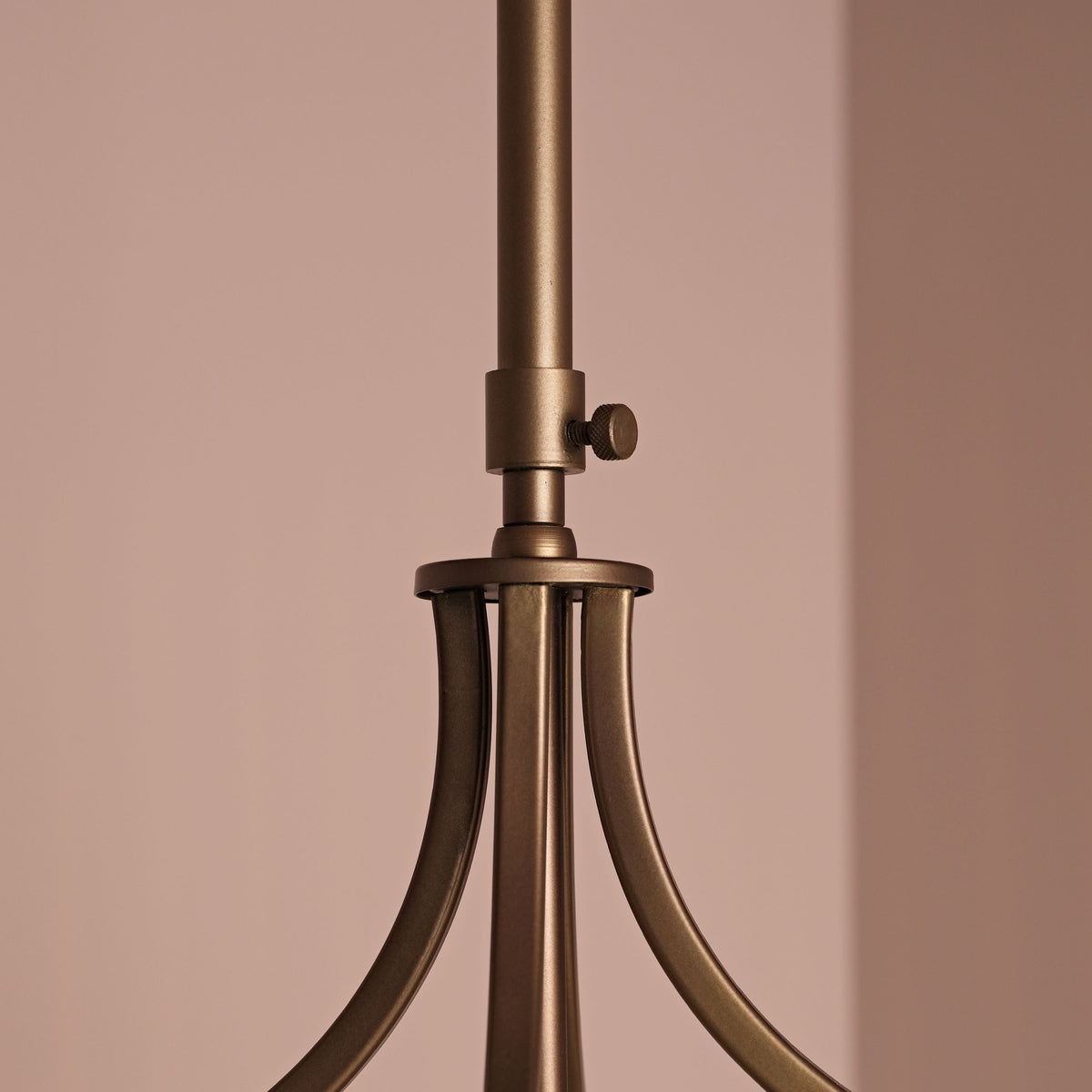 Richmond 60cm Glass Chandelier - Patina Gold - Laura James 