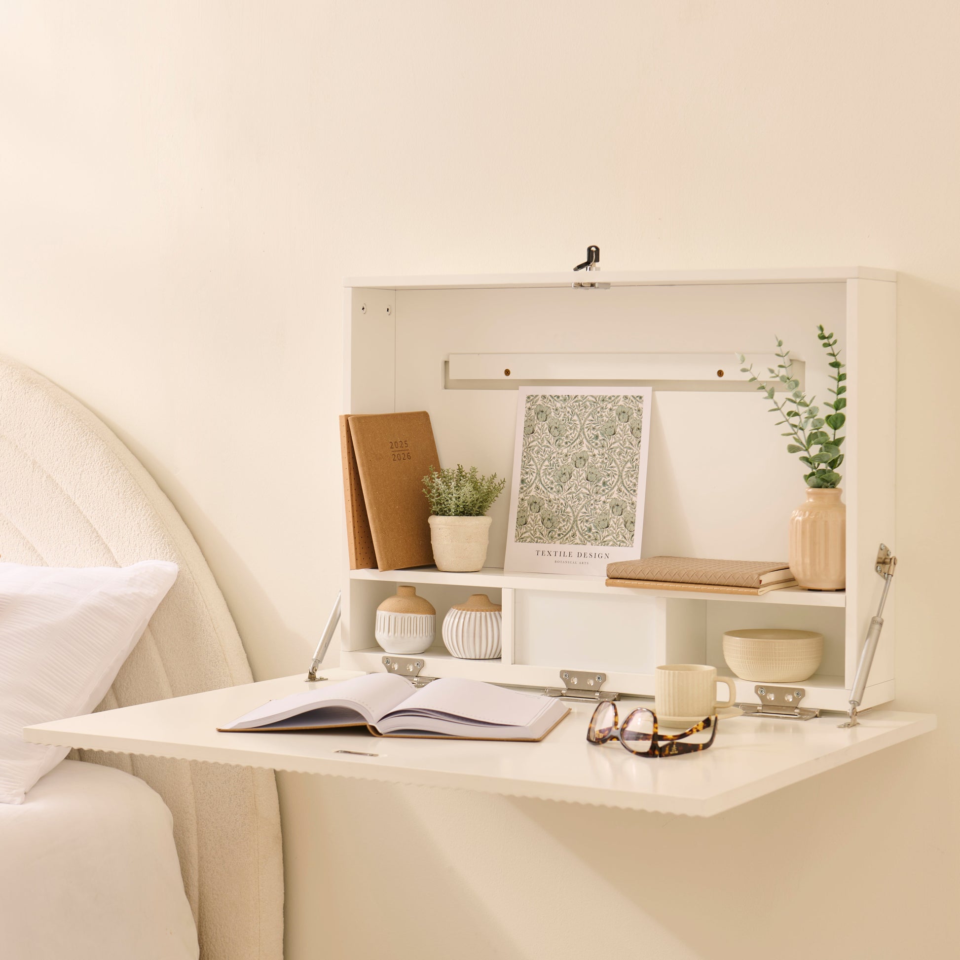 Linden Folding Desk - Snow White - Laura James