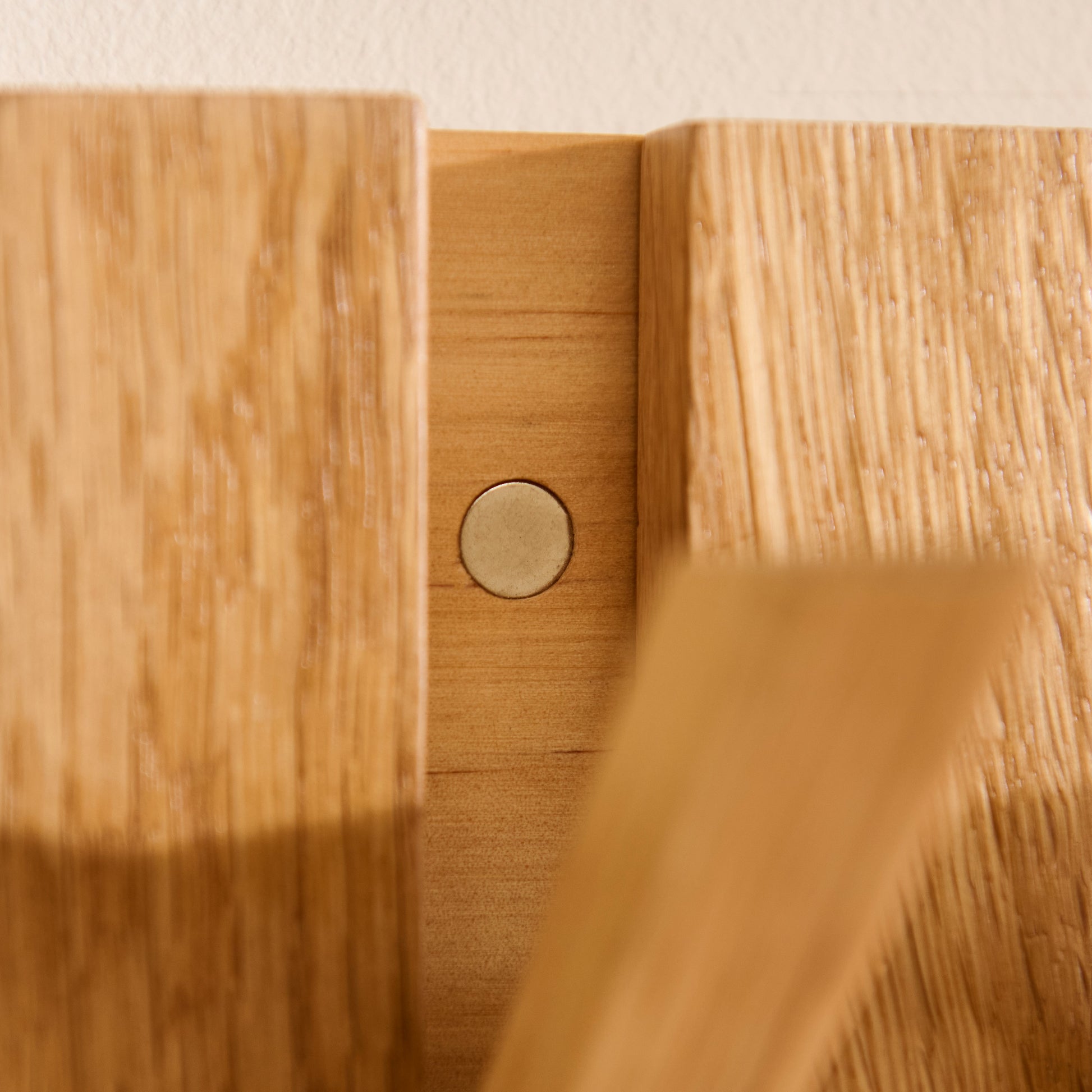 Lowell Pale Oak Folding Coat Rack - Laura James