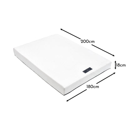 Luna King Mattress - Ink Blue Zip - Laura James 