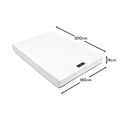 Luna Super King Mattress - Ink Blue Zip - Laura James