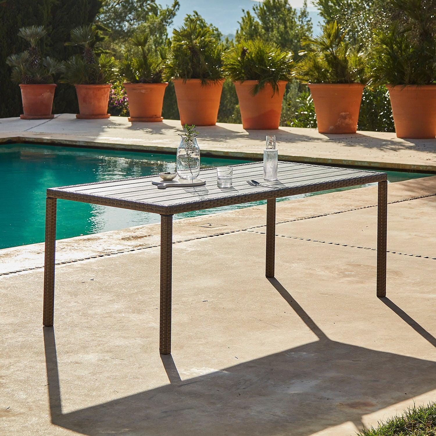 Marston 8 Seater Rattan Outdoor Dining Set