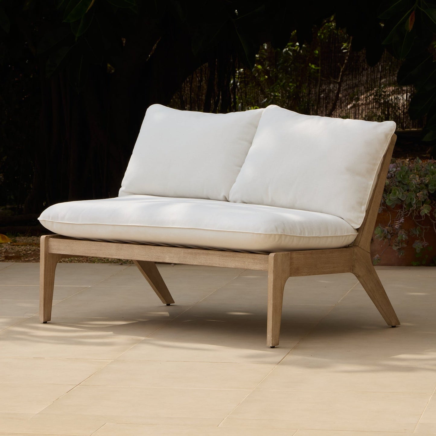Mali 4 Seater Wooden Garden Sofa Set with Coffee Table