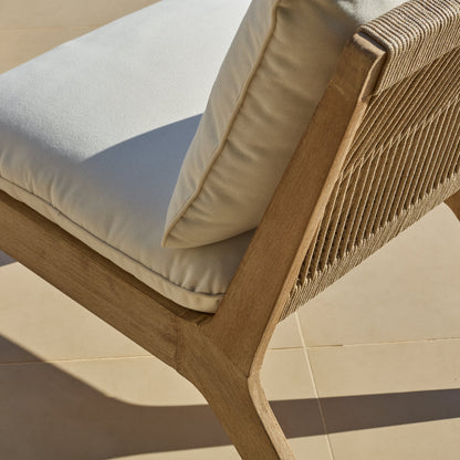 Mali Occasional Chair Cushion Covers - Linen - Laura James