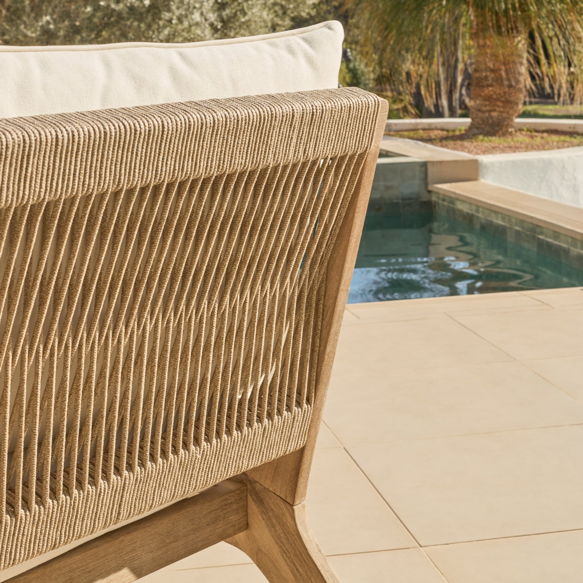 Mali Occasional Chair Cushion Covers - Linen - Laura James