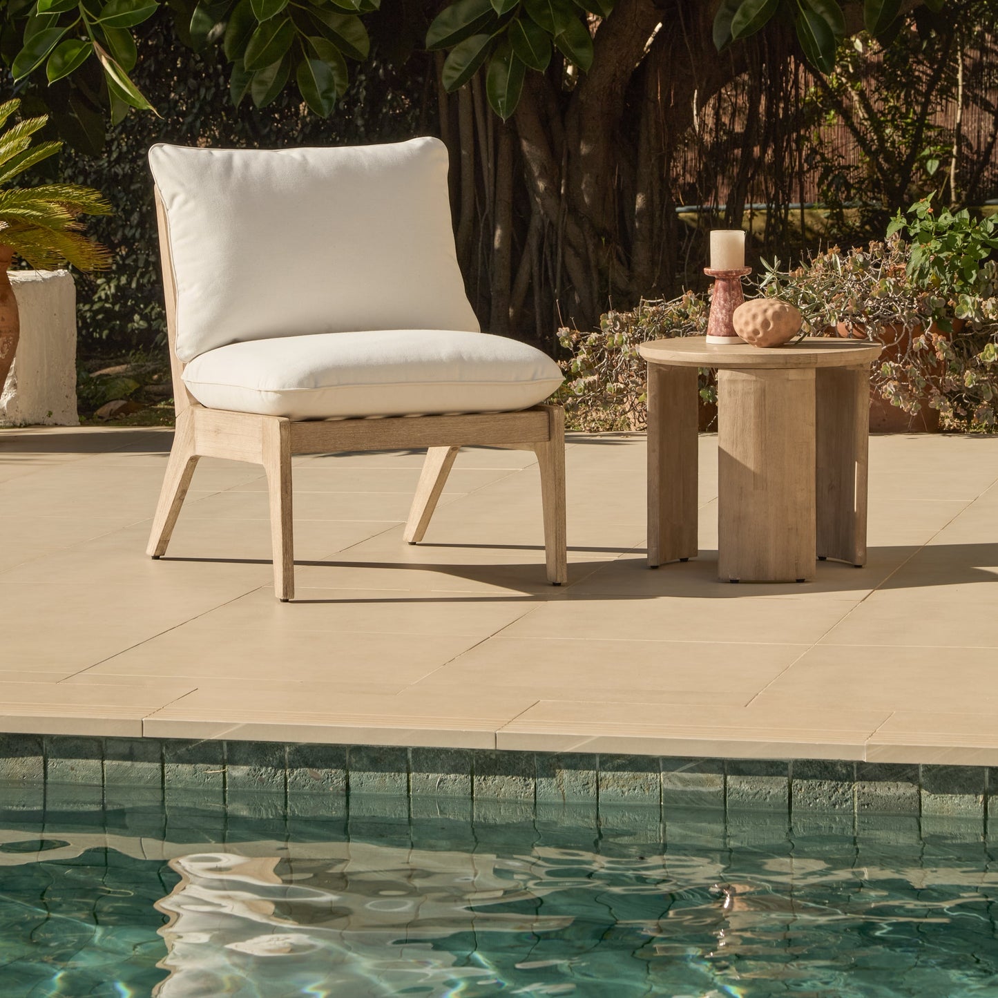 Mali Occasional Chair Cushion Covers - Linen - Laura James
