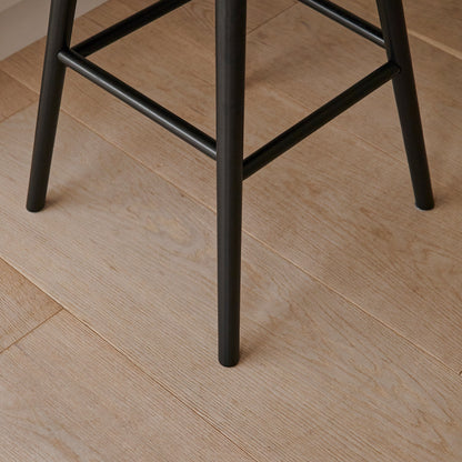 Marilyn Ivory Barstool - Black Oak Legs
- Laura James 
