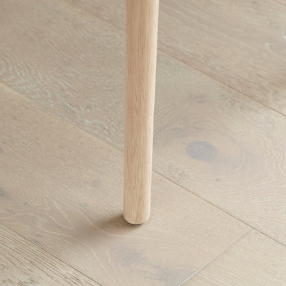 Marilyn Boucle Dining Chairs - Set of 2 - Whitewash Oak Legs - Laura James 