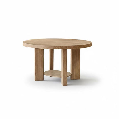 Marlon Whitewash Oak Oval Dining Table - Laura James 