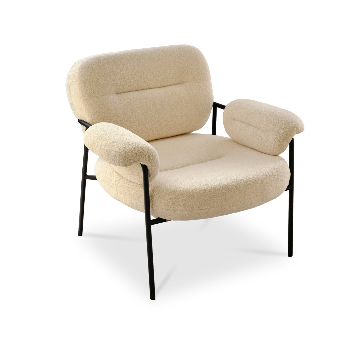 Mateo Boucle Armchair - Laura James