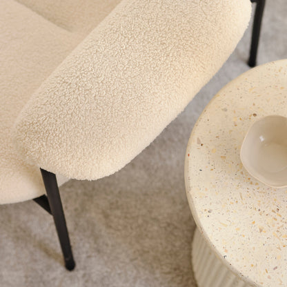Mateo Boucle Armchair - Laura James 