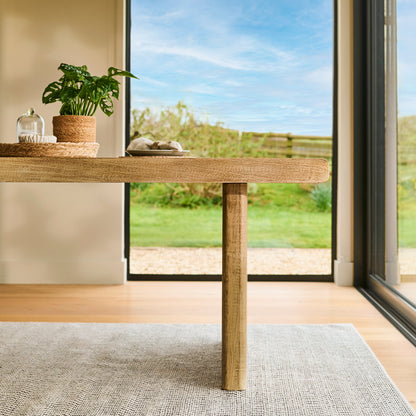 Nevaeh Chalked Mango Wood Dining Table - Laura James