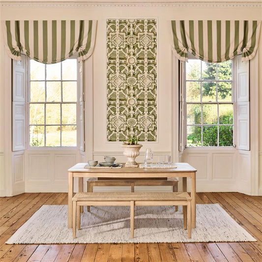 Noah Whitewash Oak Extending Dining Table Set - 6 Seater - Tilly Whitewash Oak & Paper Cord Benches - Laura James