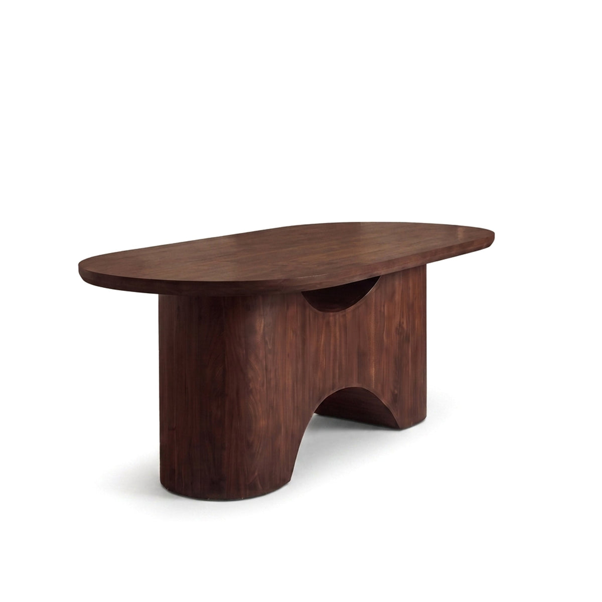 Octavia 220cm Coffee Brown Mango Wood Dining Table Set - 6 Seater - Marilyn Burgundy Red Dining Chairs - Coffee Brown Legs
