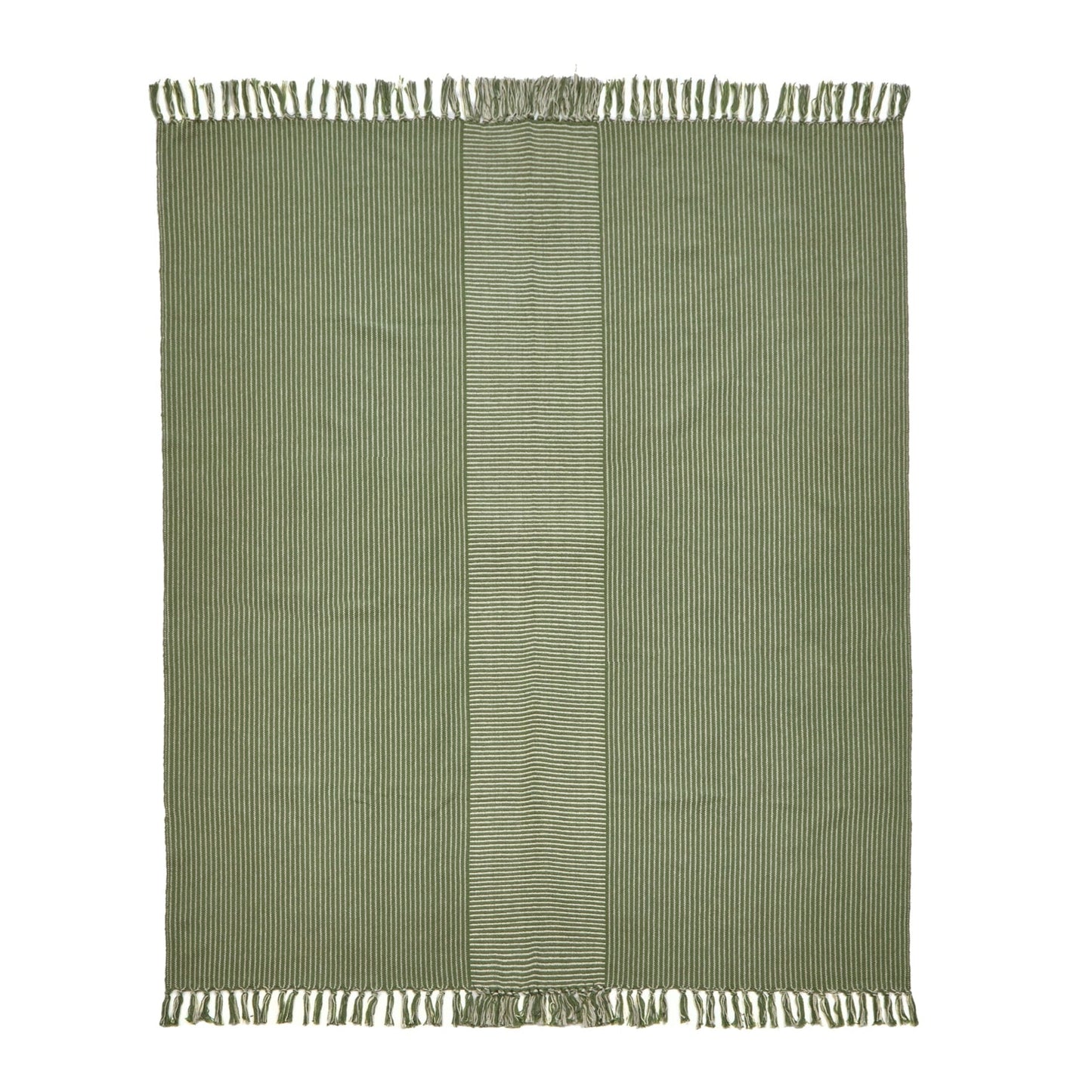 Odisha 125x150cm Green Throw - Laura James 
