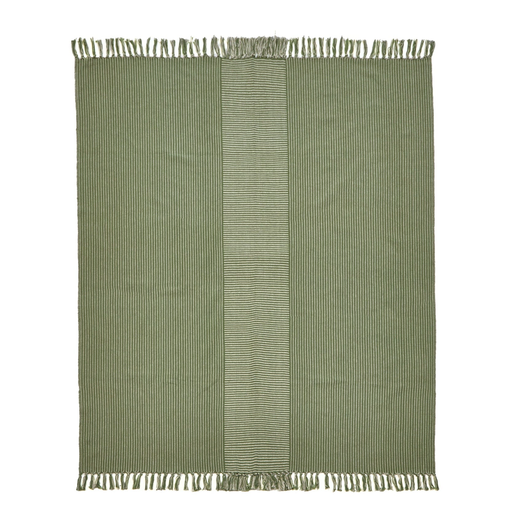 Odisha 125x150cm Green Throw - Laura James 
