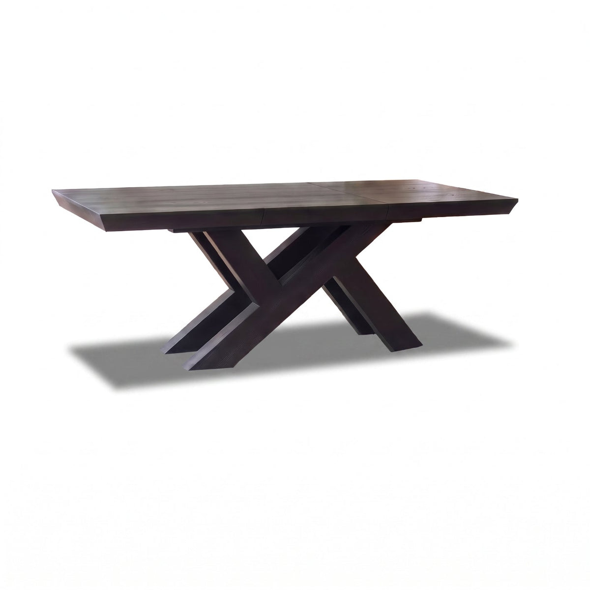Olivia 160-240cm Black Oak Dining Table - Laura James 