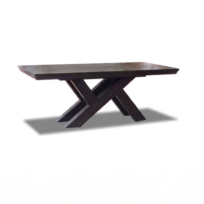 Olivia 160-240cm Black Oak Dining Table - Laura James 