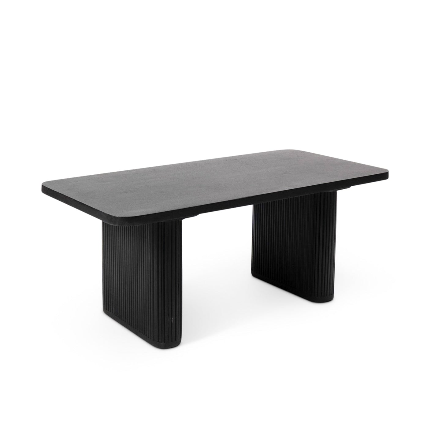 Orla Wooden Coffee Table - Jet Black - Laura James