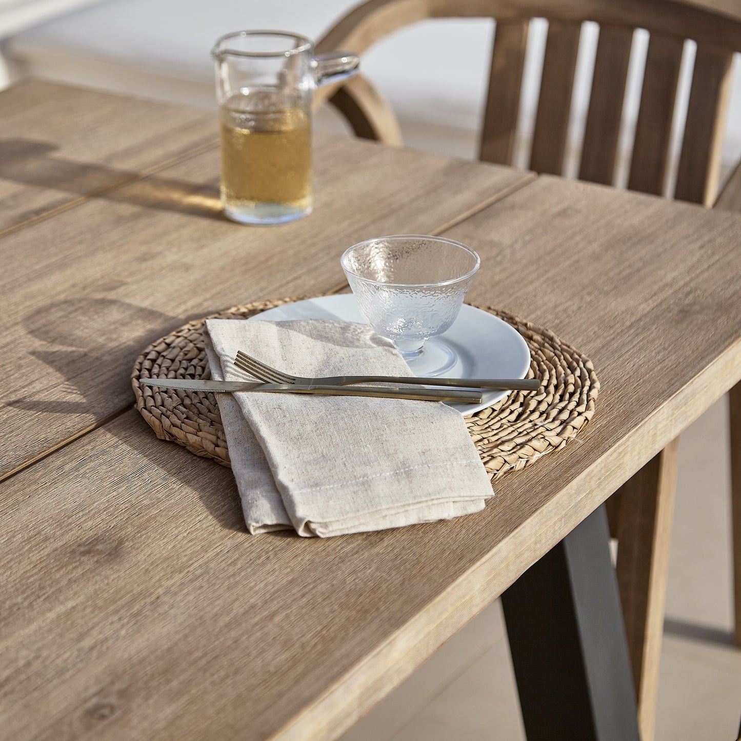 Palm 6 Seater Wooden Garden Dining Set with 6 Shiro Chairs
- Laura James 