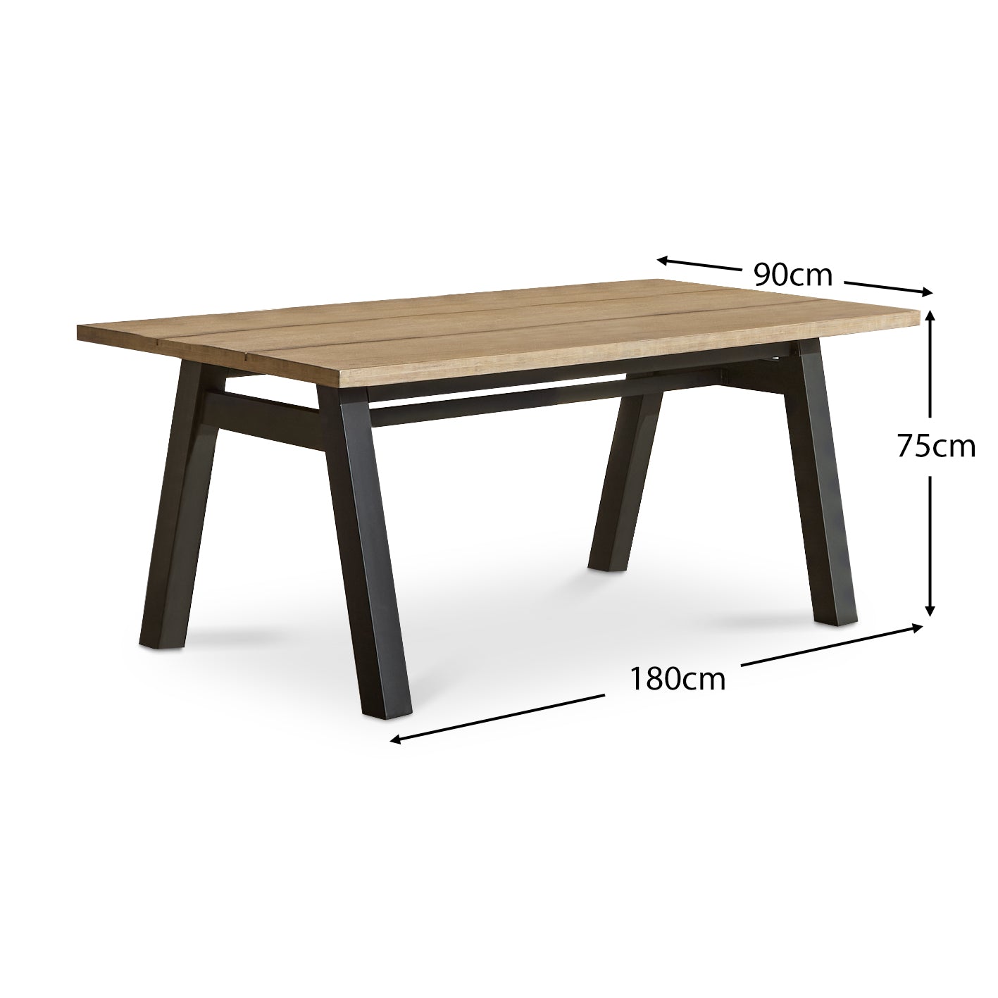 Palm Wooden Dining Table - Laura James 
