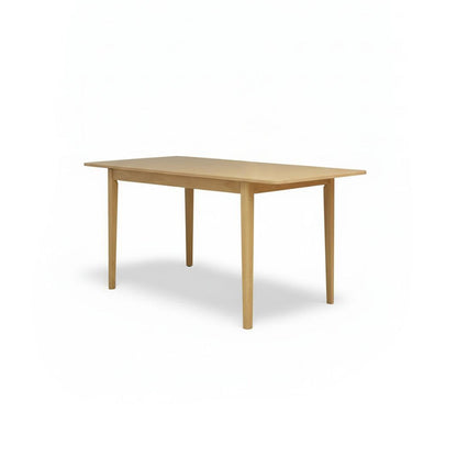 Paul Pale Oak Extending Dining Table Set - 4 Seater - Ella Fawn Linen Carver Chairs - Pale Oak legs - Laura James