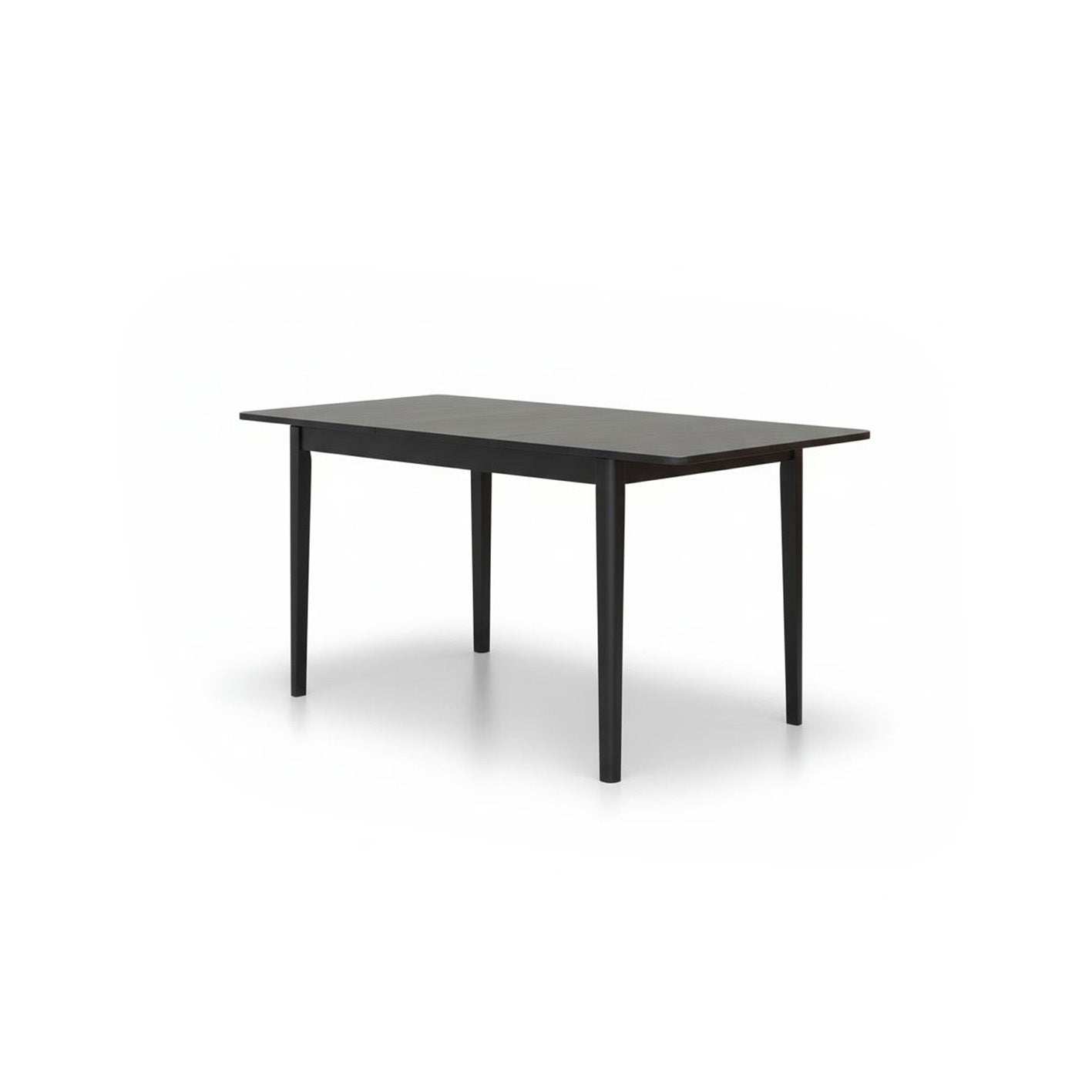 Paul Black Oak Extending Dining Table Set - 6 Seater - Ella Black Oak Carver Chairs- Laura James