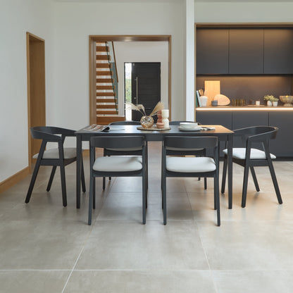 Paul_160-220cm_Extending_Dining_Table_Black_Oak_Ella_Carver_Black_Dining_Chairs_Fawn_Linen-91 - Laura James