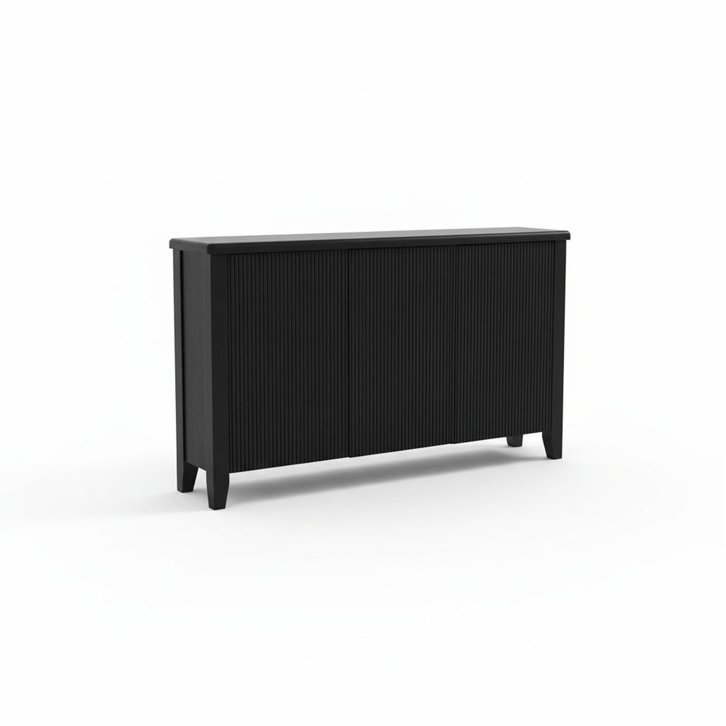 Raleigh 3 Door Large Sideboard - Black Oak - Laura James