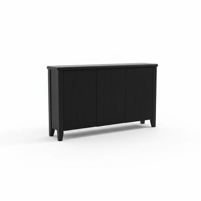 Raleigh 3 Door Large Sideboard - Black Oak - Laura James