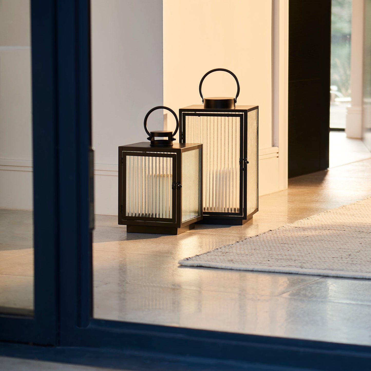 Revesby Lanterns - Black Metal - Laura James 