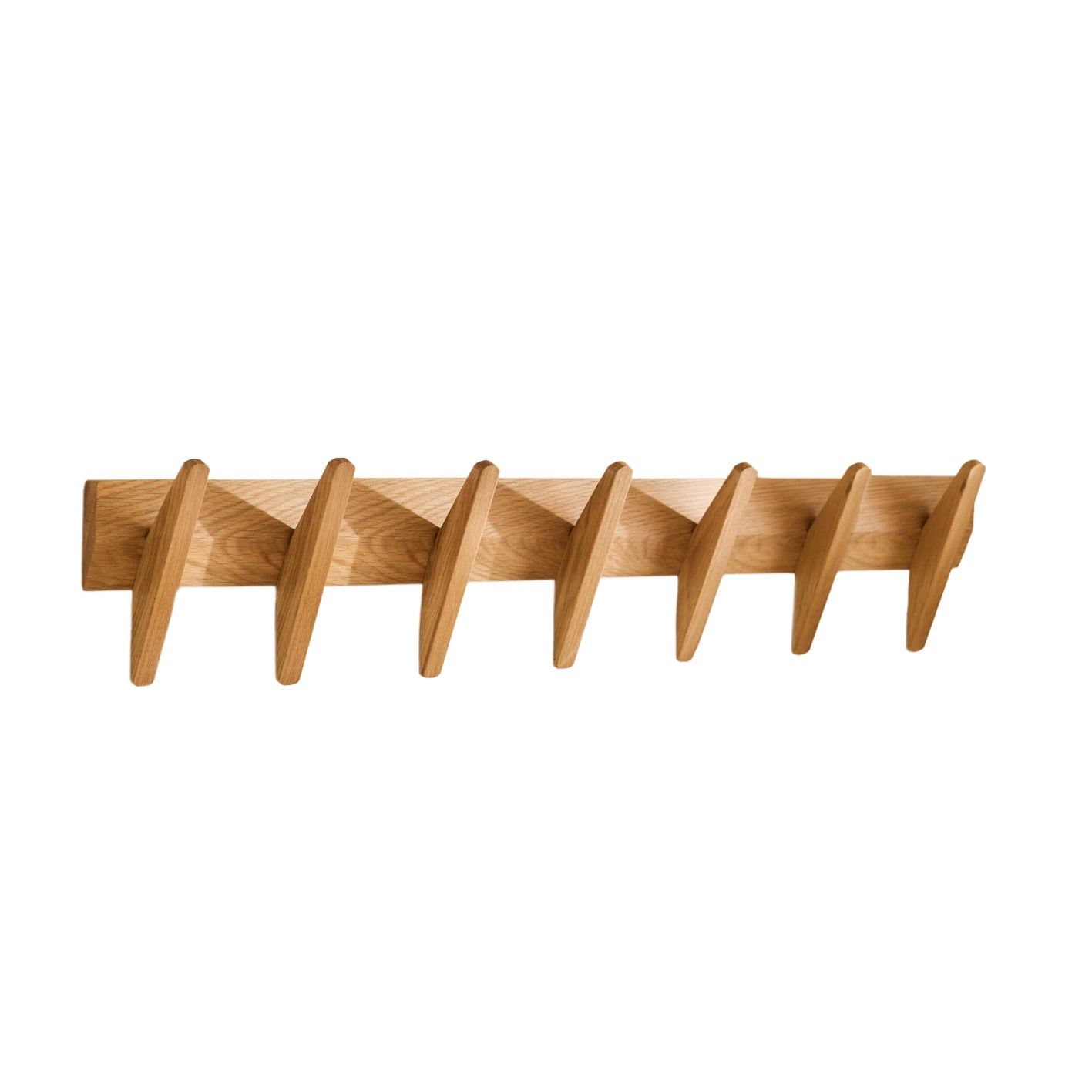 Roe Large Pale Oak Coat Rack - Laura James