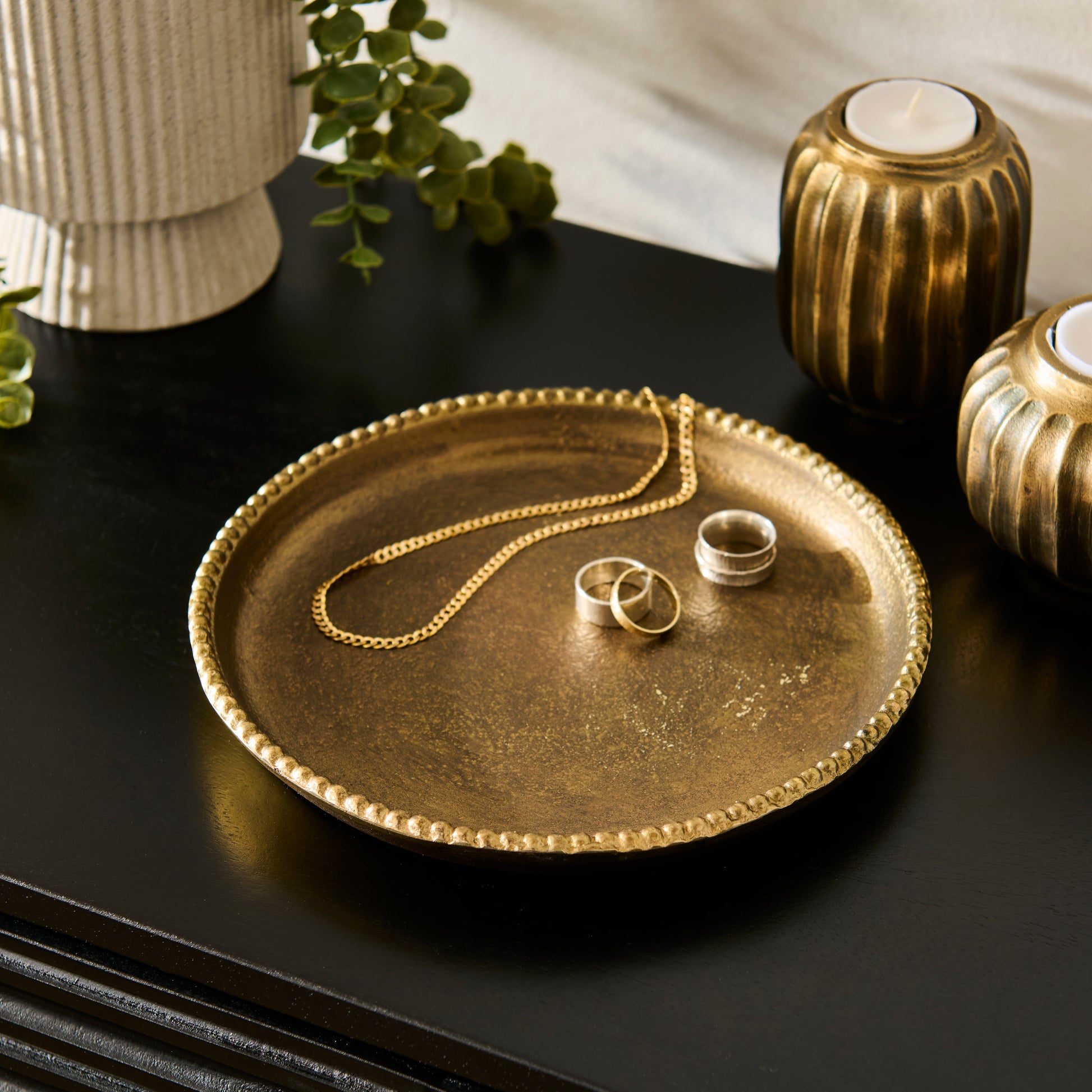 Rushmoor_20cm_Metal_Tray_Gold - Laura James