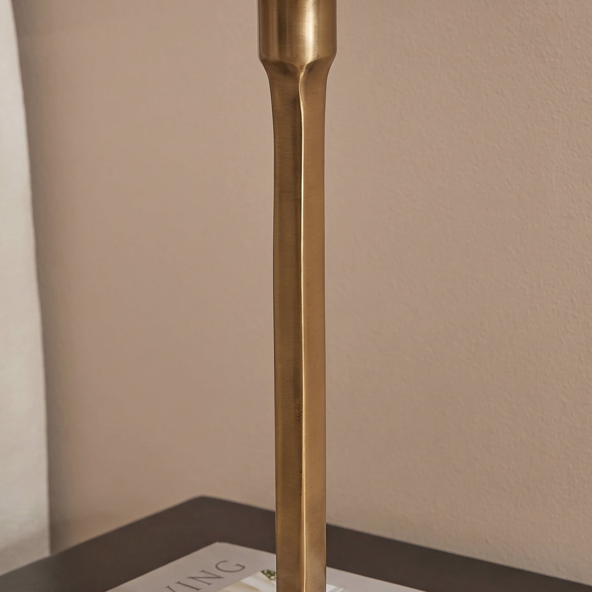 Ryall 31cm Metal Table Lamp Base - Heirloom Brass
