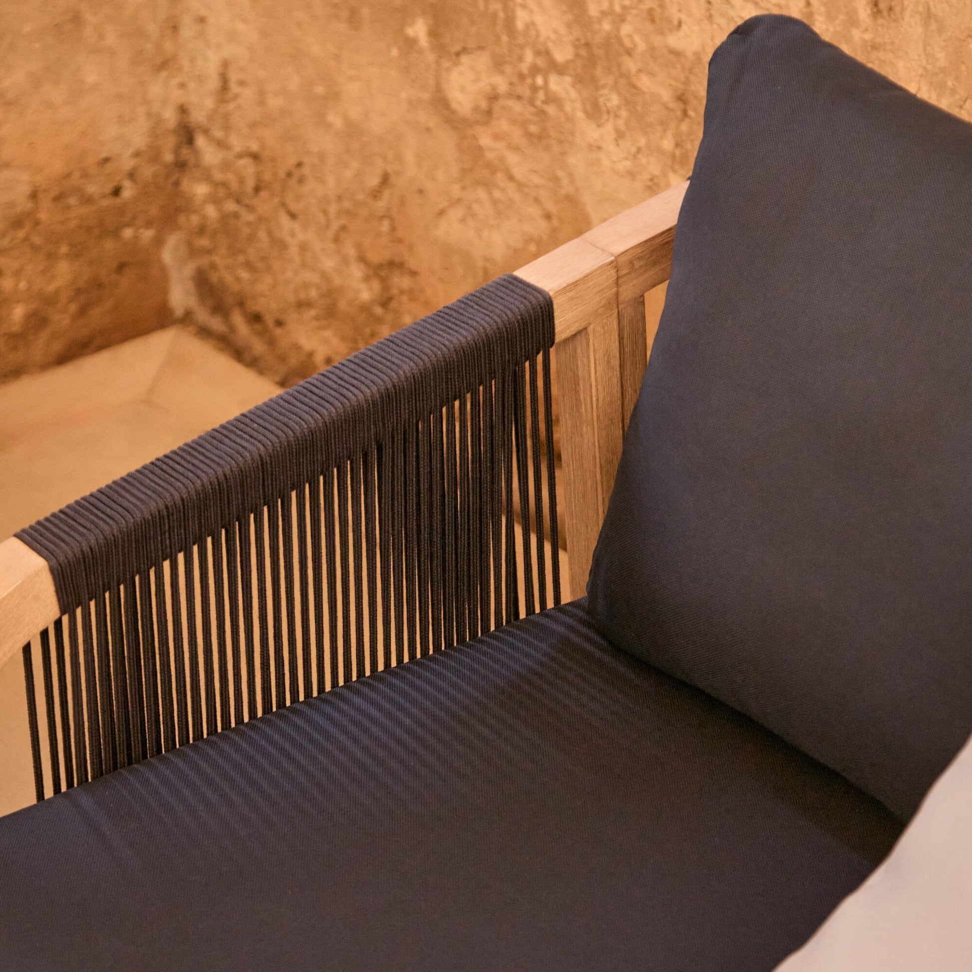 Shiro 5 Seater Garden Sofa - Navy - Laura James Ireland