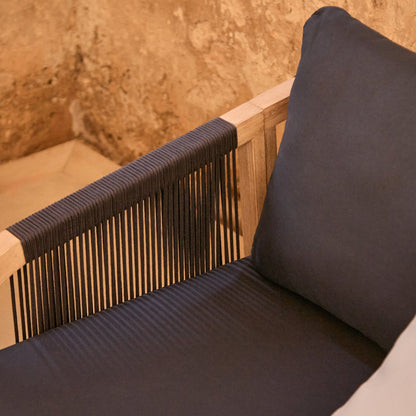 Shiro 5 Seater Garden Sofa - Navy - Laura James Ireland