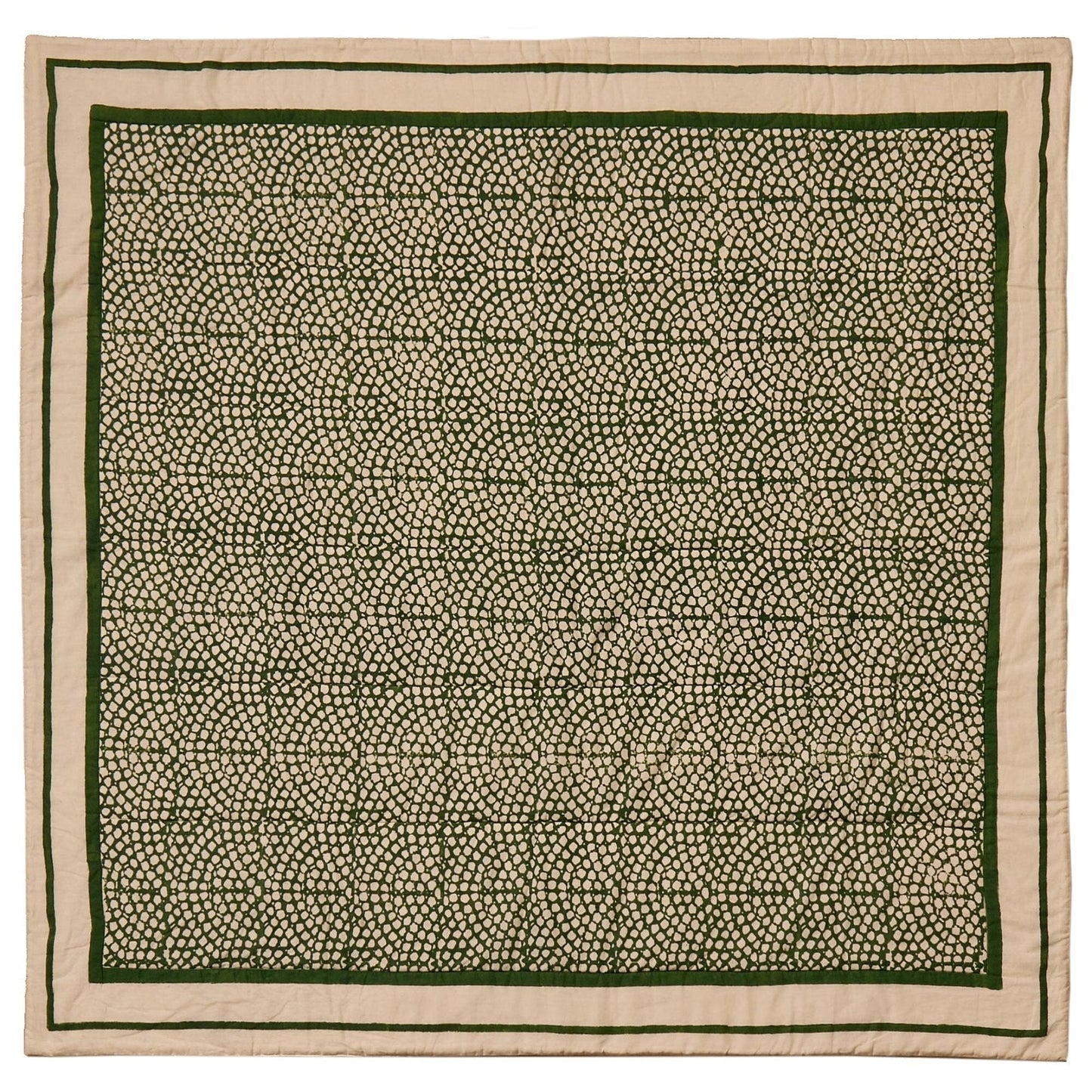Somersby 125x145cm Bed Spread - Fern Green