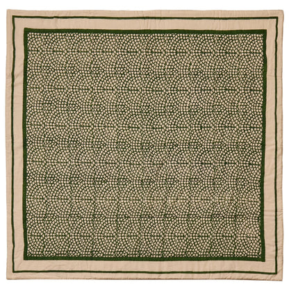 Somersby 125x145cm Bed Spread - Fern Green