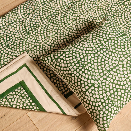 Somersby 125x145cm Bed Spread - Fern Green