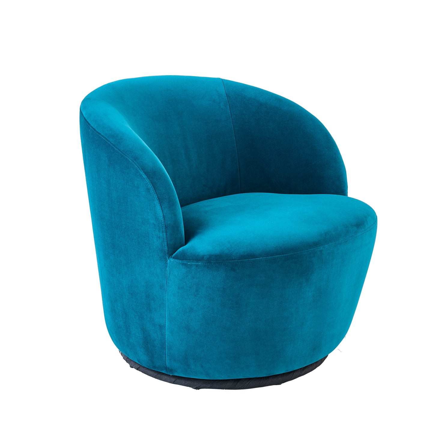 Sawyer 68cm Swivel Armchair - Deep Teal - Laura James