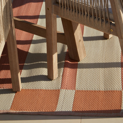 Hemsby 200x290cm Outdoor Rug - Paprika