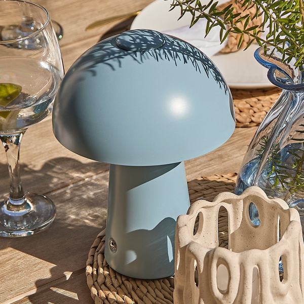 Brockhill Rechargeable Lamp - Cornflower Blue – Laura James Ireland