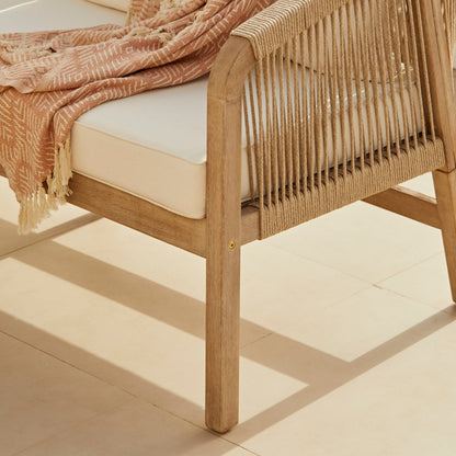 Shiro Wooden Garden Corner Sofa Set with Shiro Coffee Table
- Laura James 